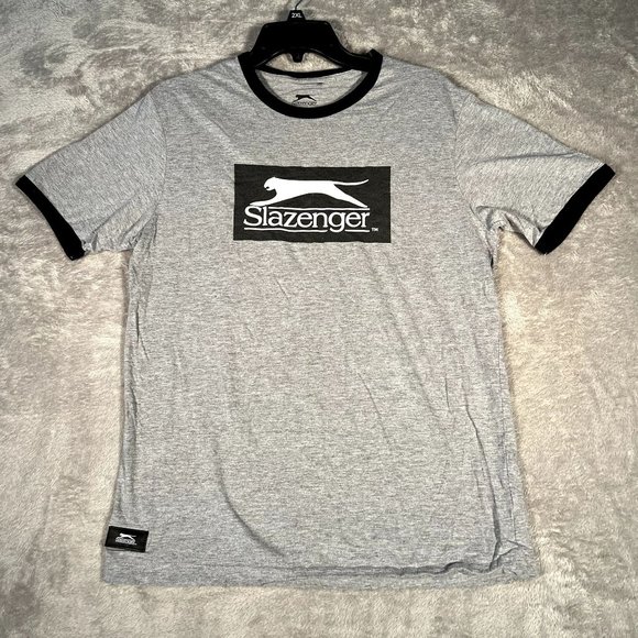 Slazenger Other - Slazenger Golf T-Shir Mne's Large Gray Short Sleeve Shirt